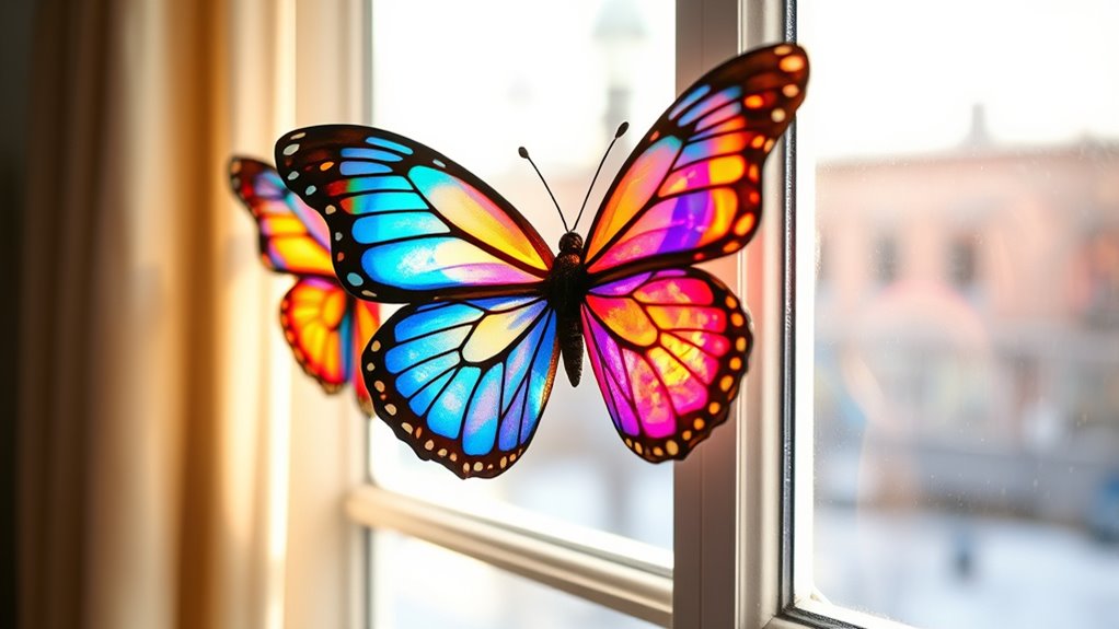 choosing quality butterfly window clings