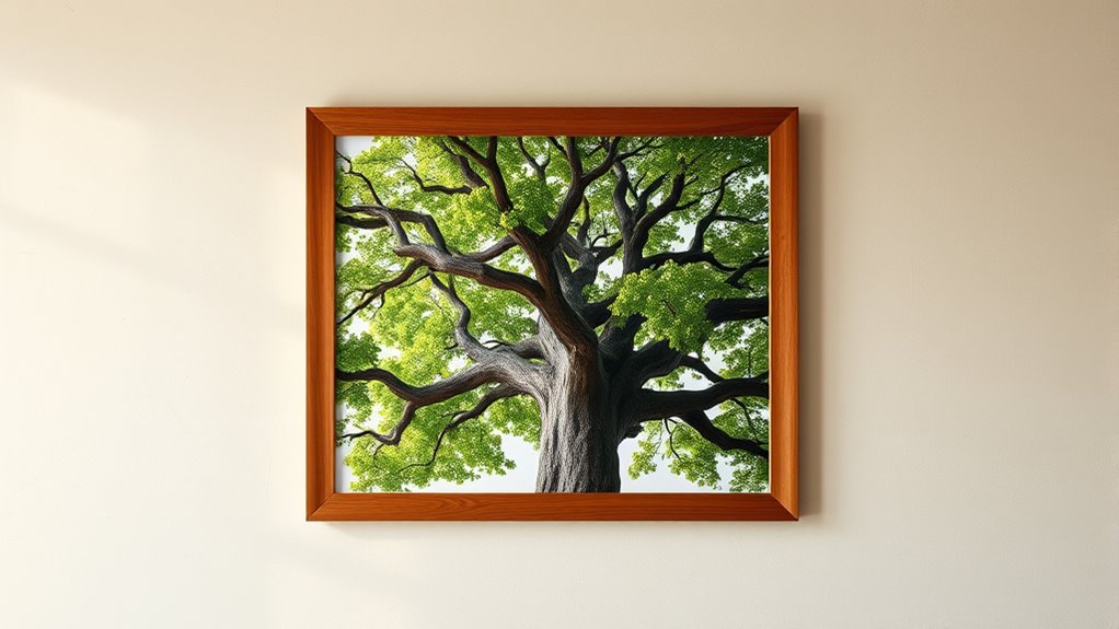 choosing suitable oak art