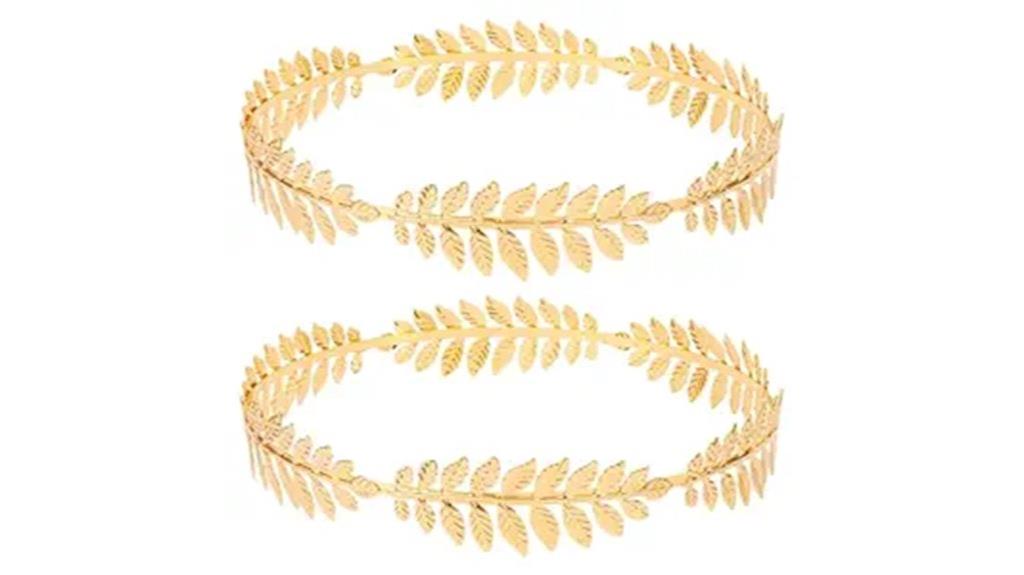 classic gold laurel crown