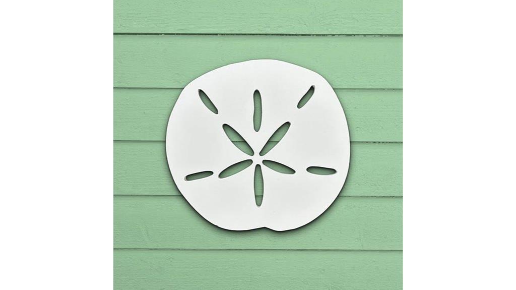coastal sand dollar sign