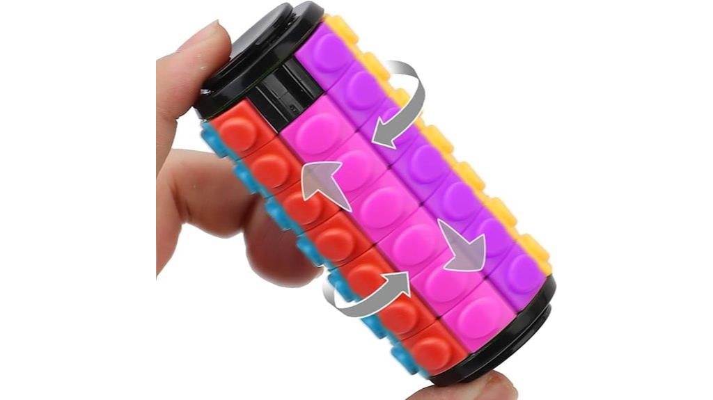 colorful multi layer fidget toy