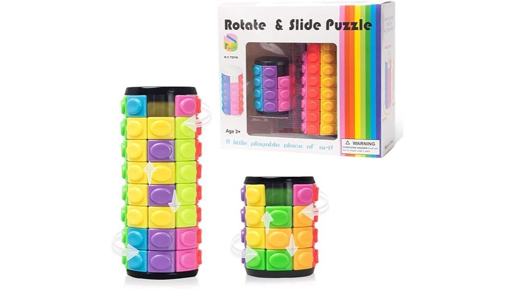 colorful rotate slide puzzle