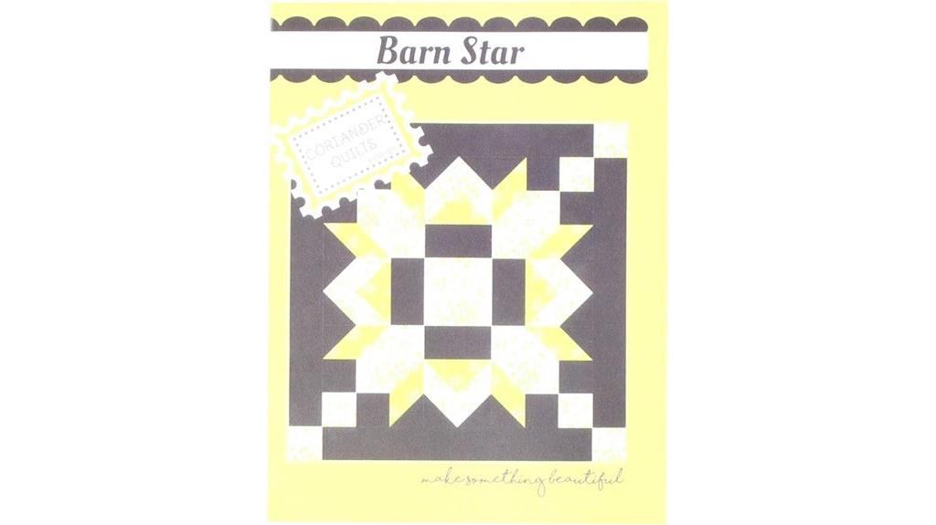 coriander quilts barn star