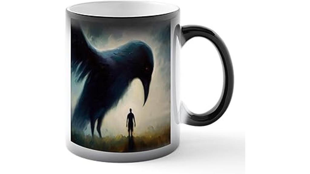 crow spirit animal mug