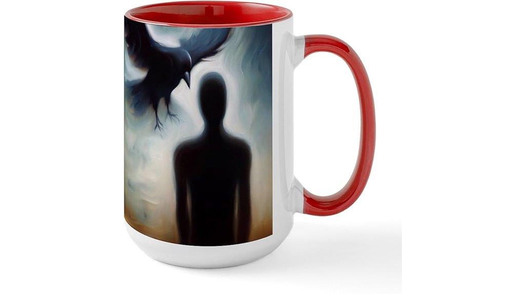 crow spirit animal mug
