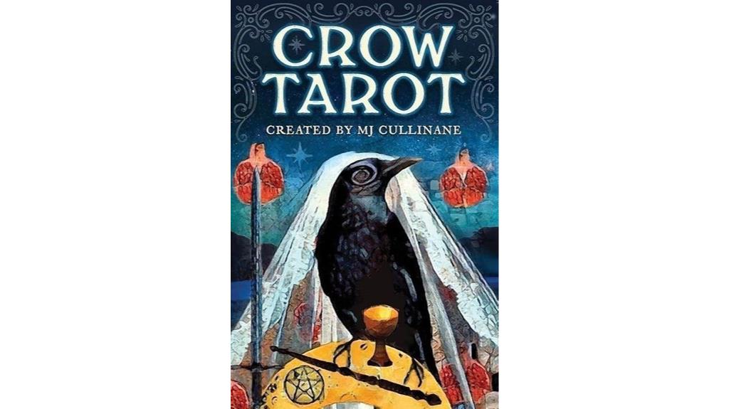 crow tarot fortune cards