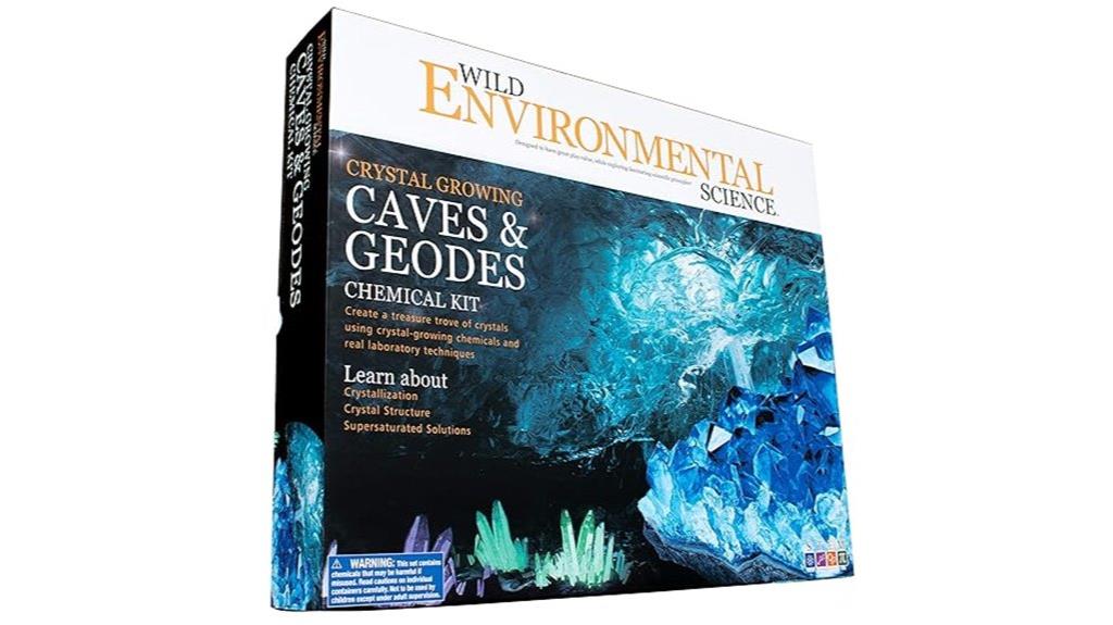 crystal cave science kit