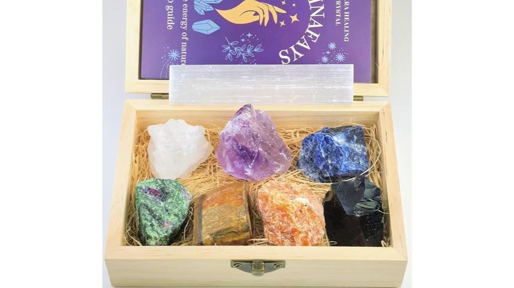 crystal healing with chakra stones