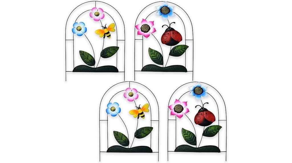 decorative metal garden fencing