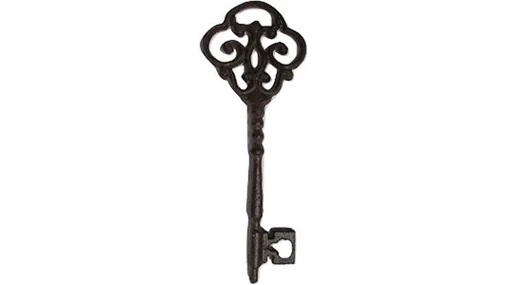 decorative skeleton key wall