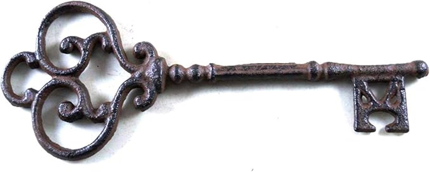 decorative skeleton key