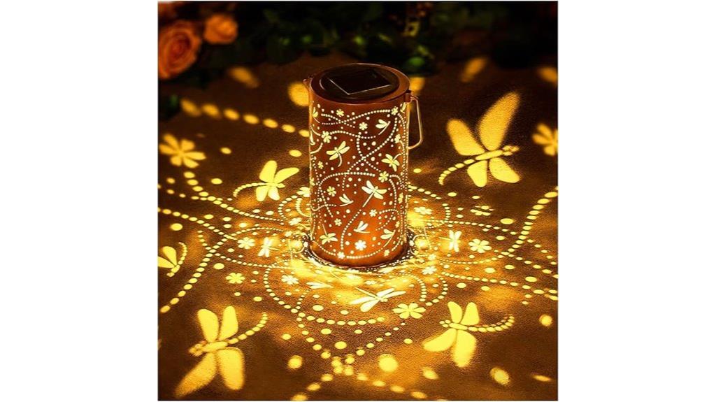 decorative solar garden lanterns