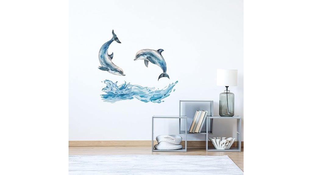 dolphins nursery wall stickers