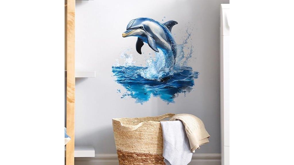 dolphins wall decal sheets