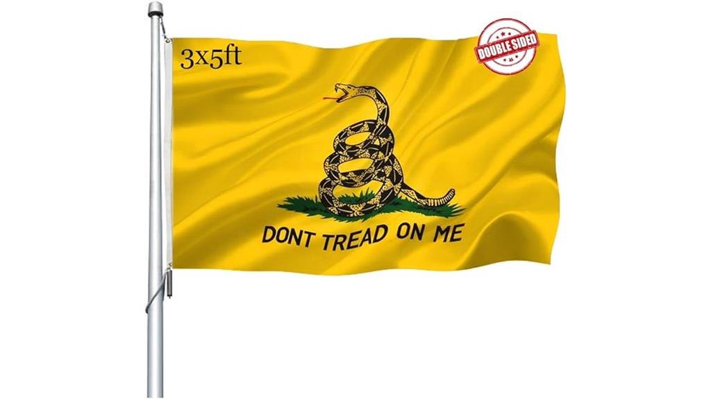 double sided gadsden flag