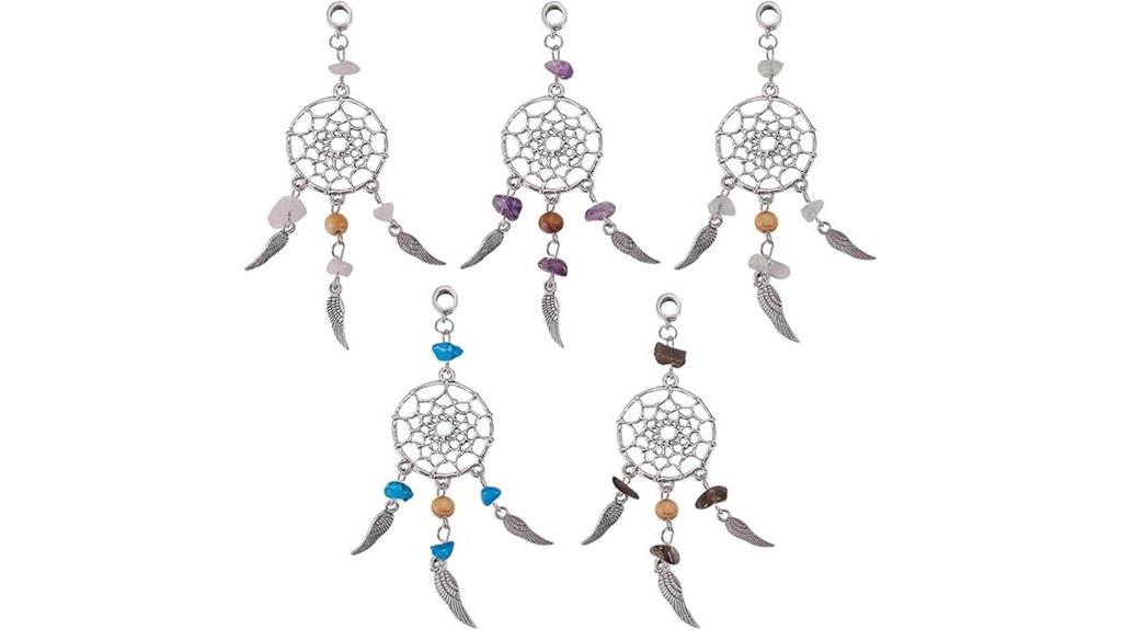 dream catcher charm set