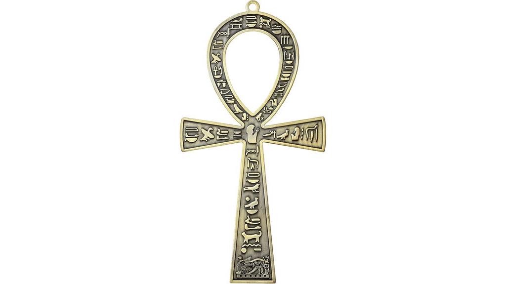 egyptian ankh cross wall art
