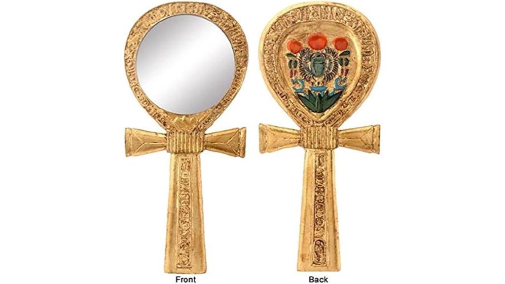 egyptian ankh mirror