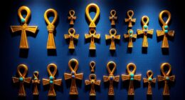 egyptian ankh wall decor