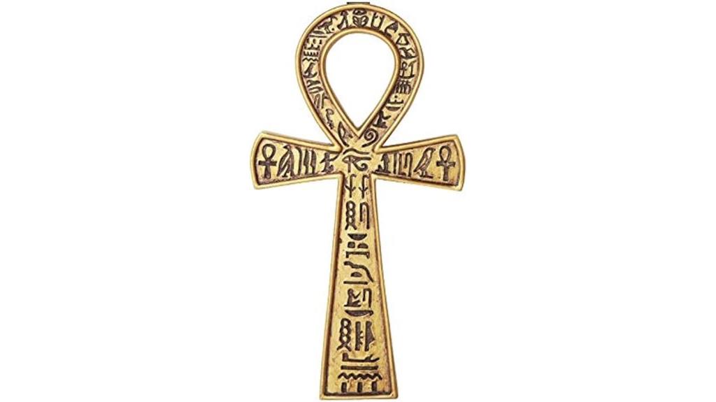 egyptian ankh wall plaque