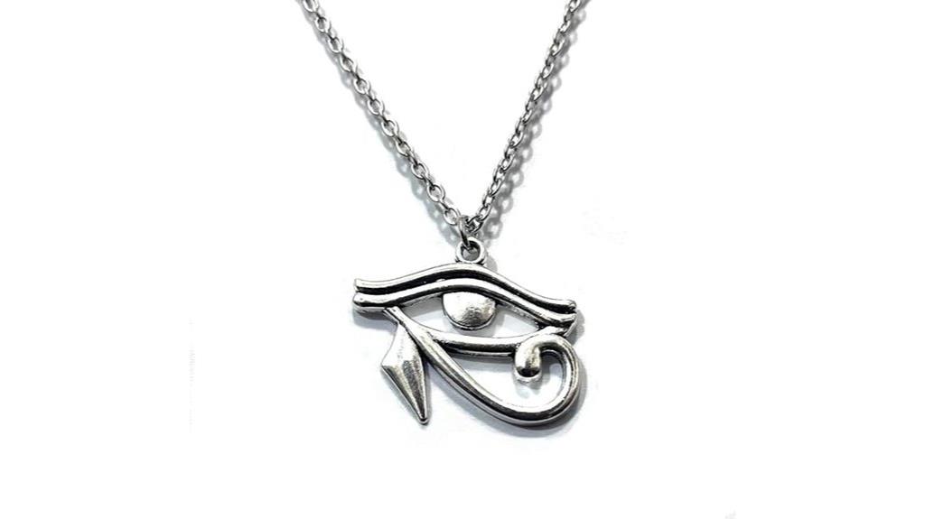 egyptian goddess amulet necklace