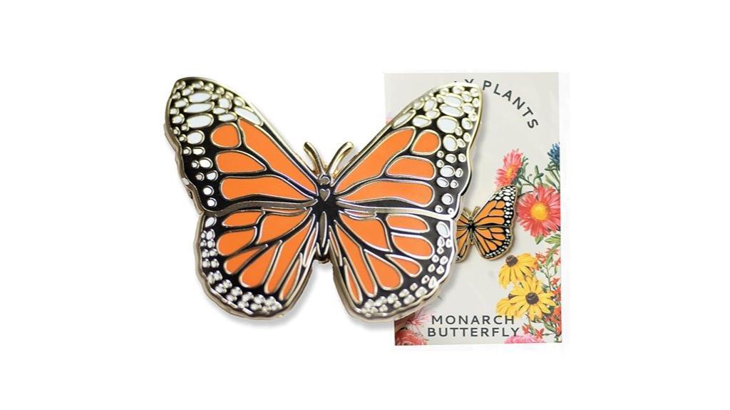 elegant butterfly pin