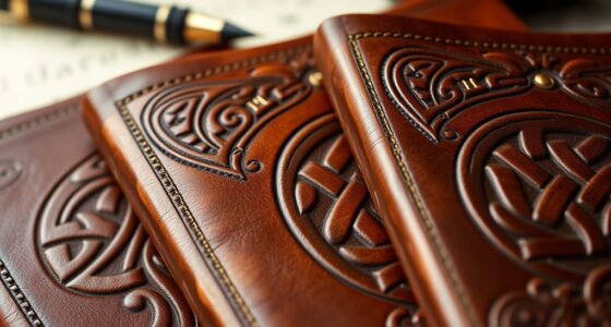 elegant durable celtic journals
