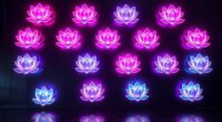 elegant lotus neon signs