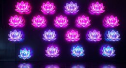 elegant lotus neon signs