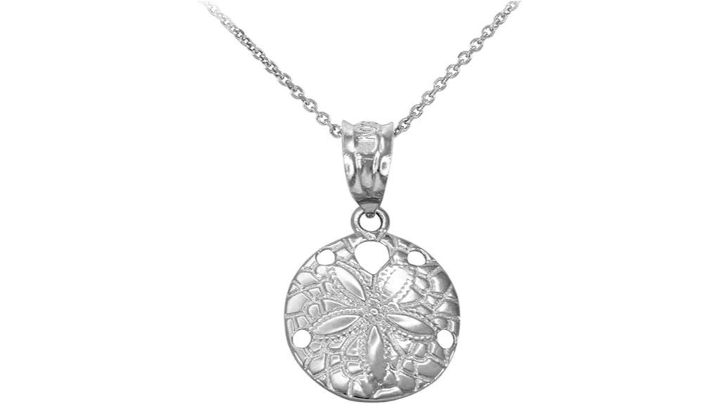 elegant sea star pendant