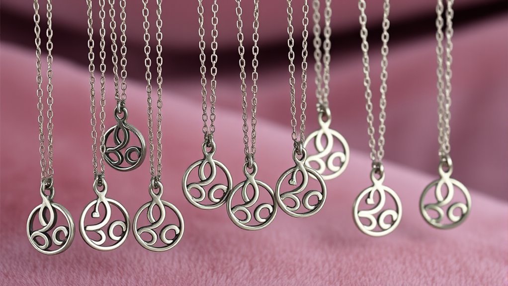 elegant triskele necklace collection