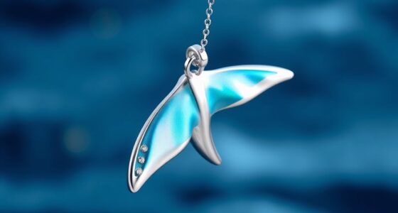 elegant whale tail jewelry