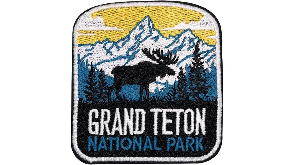 embroidered grand teton patch