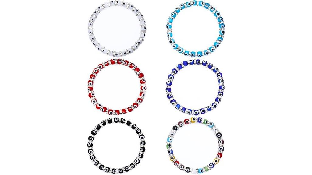 evil eye bracelet set
