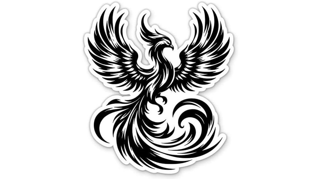 fire bird car decal