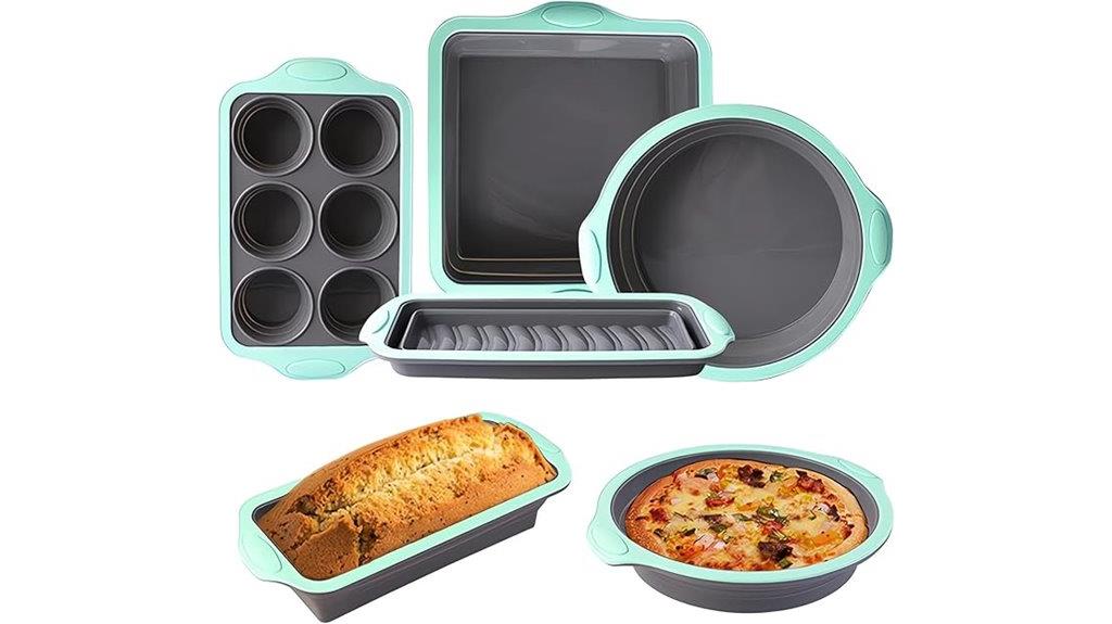 flexible non stick baking set