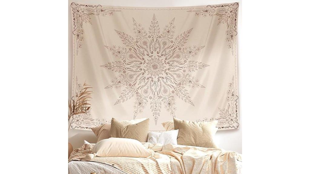 floral tapestry wall decor