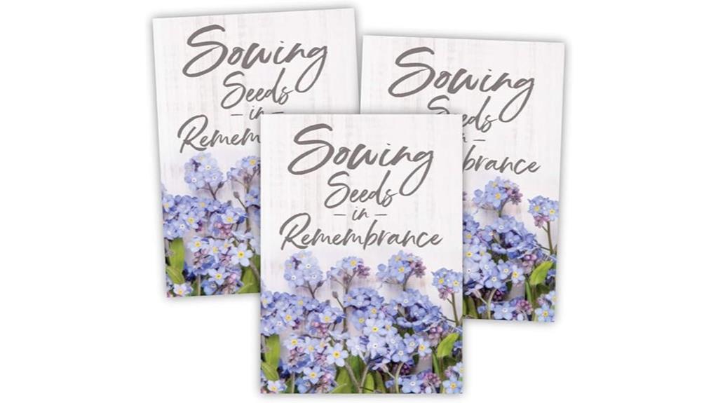 forget me not seed packets
