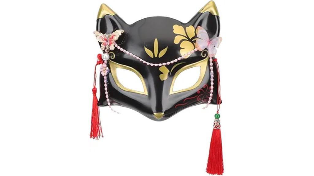 fox kabuki mask costume