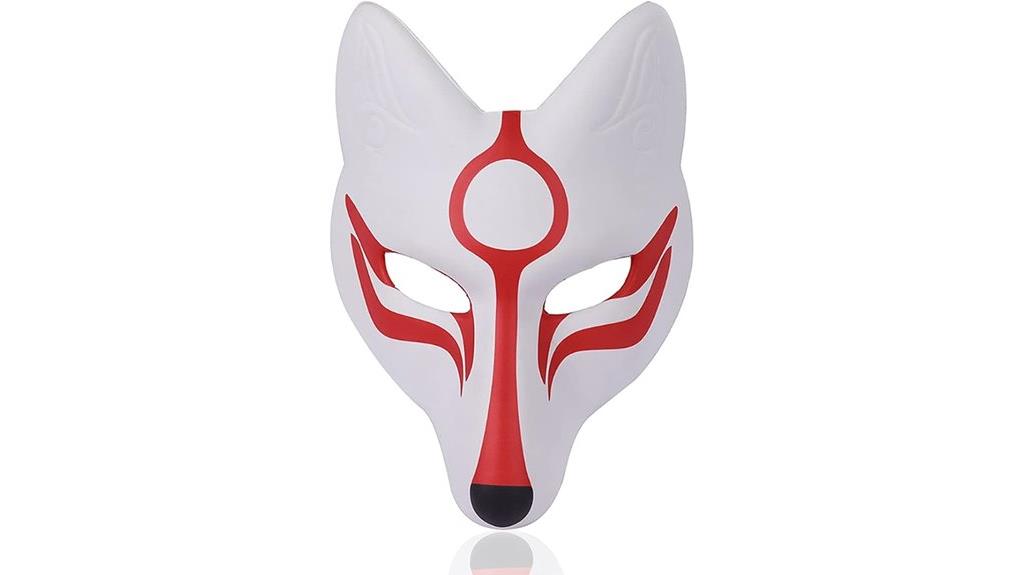 fox mask halloween cosplay