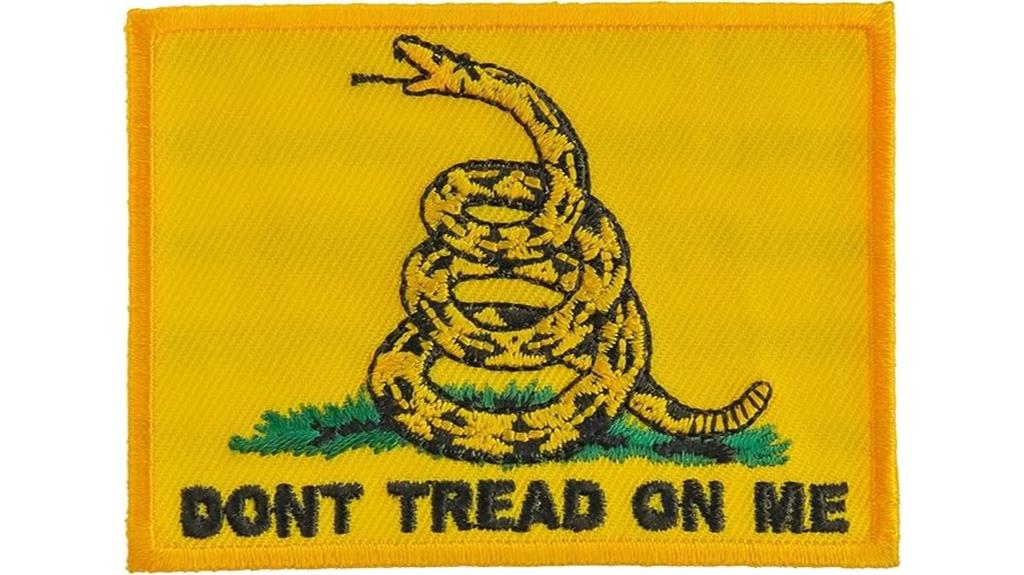 gadsden flag patch