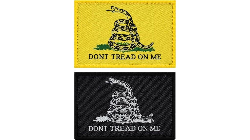 gadsden flag tactical patches
