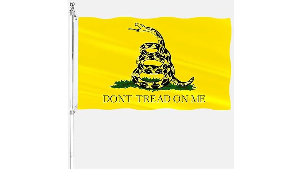 gadsden flag with grommets