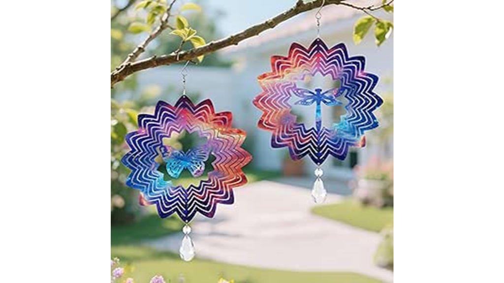 garden decor wind sculptures