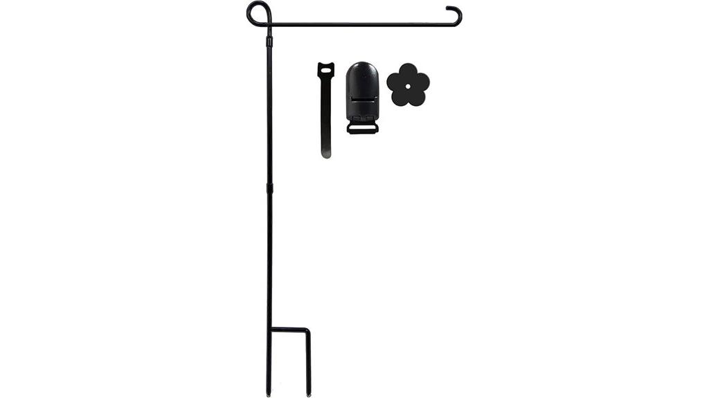 garden flag holder stand