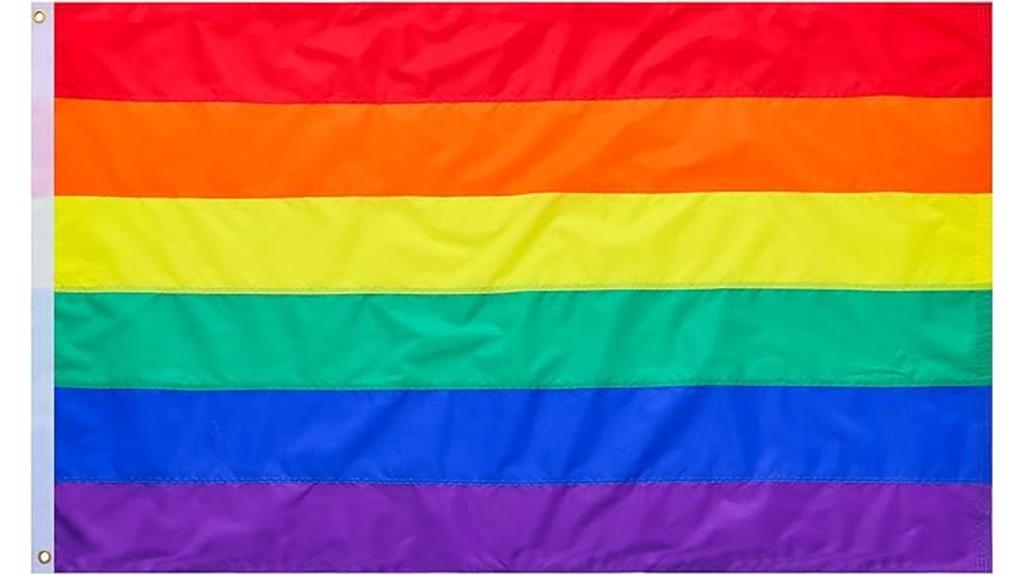 gay pride rainbow flag