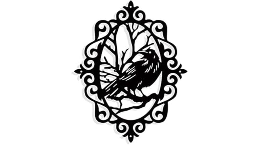 gothic metal wall art