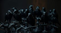 gothic raven decor collection