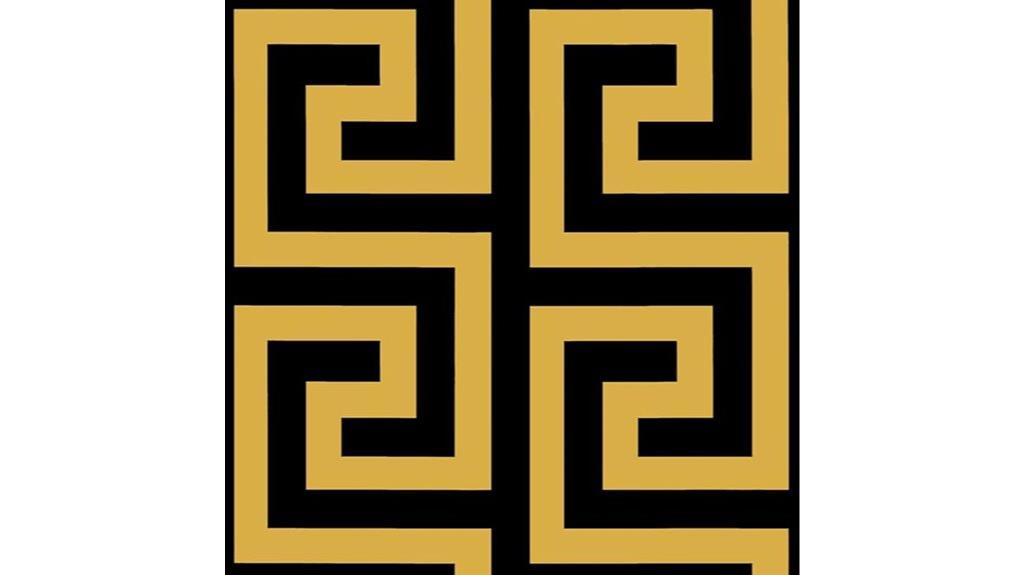 greek key pattern wallpaper