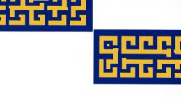greek meander wallpaper borders